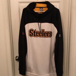 NFL, Steelers, hoodie, black, 2XL, used